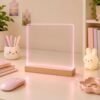 Aesthetic Acrylic Glow LED Memo Board