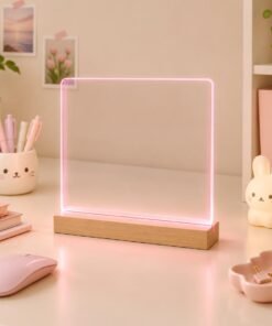 Aesthetic Acrylic Glow LED Memo Board